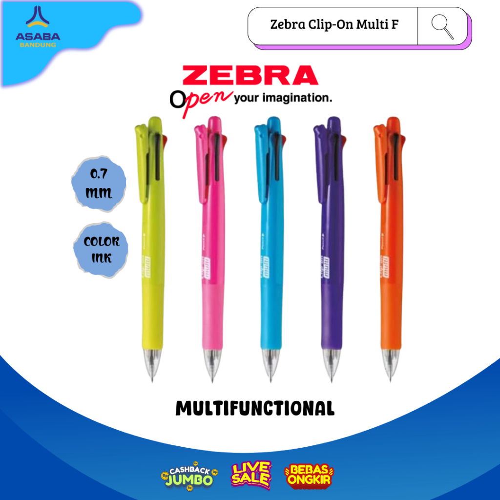 

Asaba Bandung - Zebra Clip-On Multi F