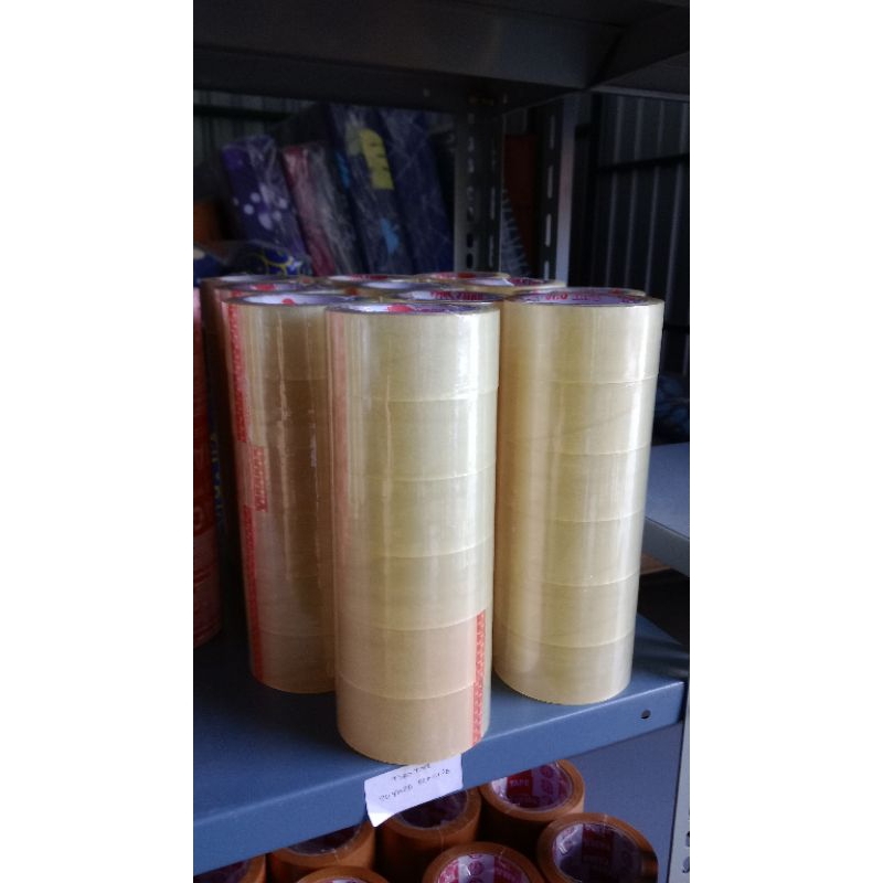 

Lakban Bening 100 Yard 1 roll