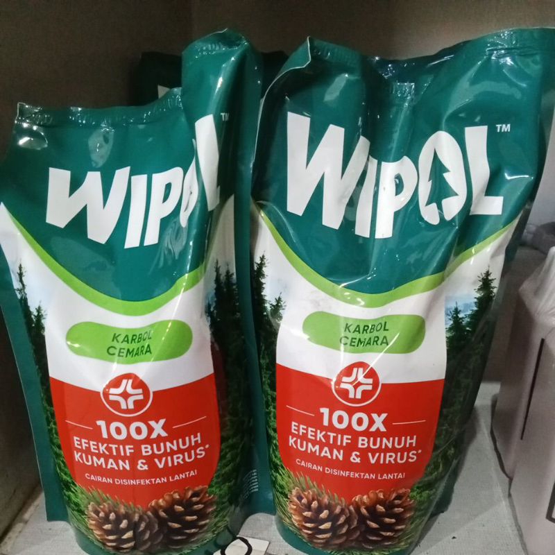 Wipol 750ml cairan desinfektan wipol cemara