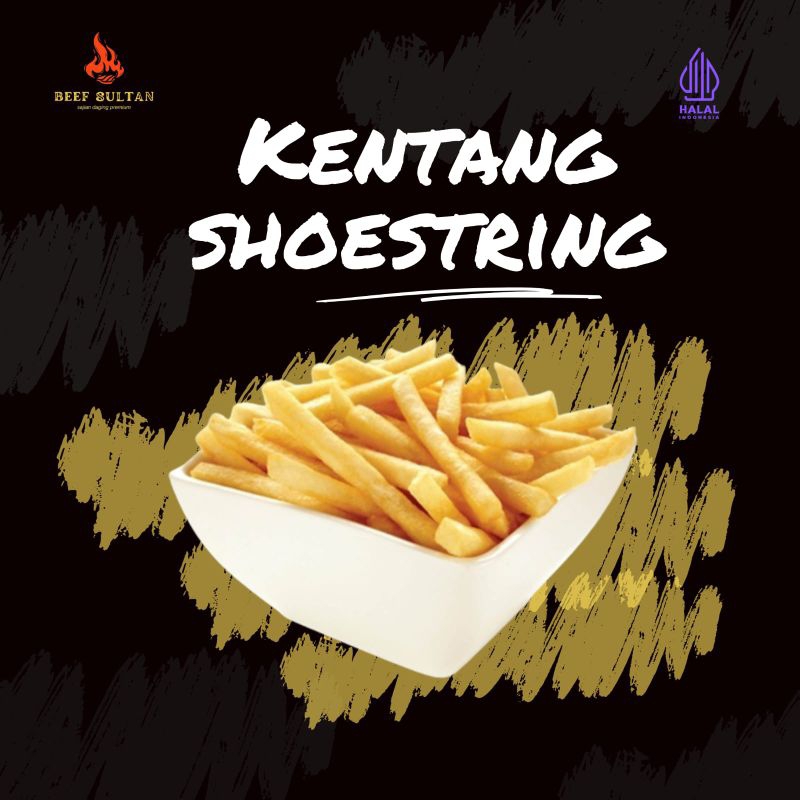 

Kentang Goreng Frozen Shoestring Cut 1kg | Kentang Shoestring Frozen Food | Kentang Frozen Barts | Kentang Goreng Beku | Kentang Frozen Cringkle Cut 500gr | Kentang Shoestring 500gr | French Fries Premium