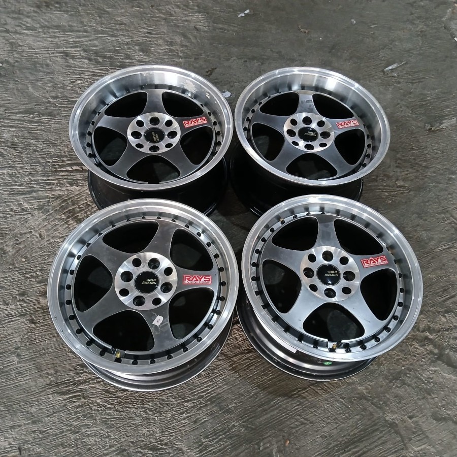 Pelek Velg Mobil Second VOLK RAYS R16 Vios Sirion Swift Avanza Ayla Yaris