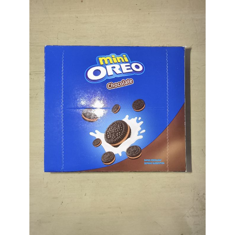 

MINI OREO varian rasa CHOCOLATE 10 SACHET 10 x 20.4Gr