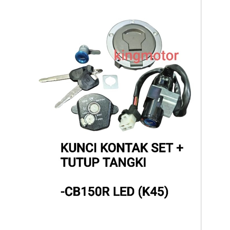KUNCI KONTAK SET + TUTUP TANGKI 2016-2018 CH CB150R LED K45-N40 CBR 150 CB150 R CB KUALITAS SUPER
