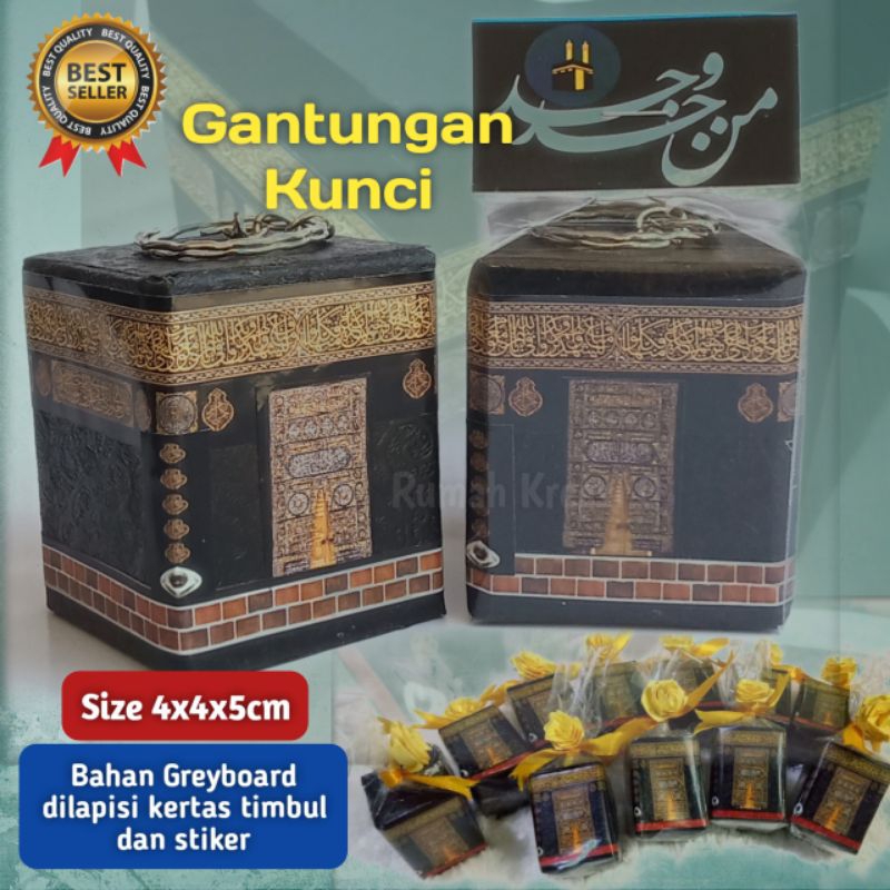 Gantungan Kunci Ka'bah