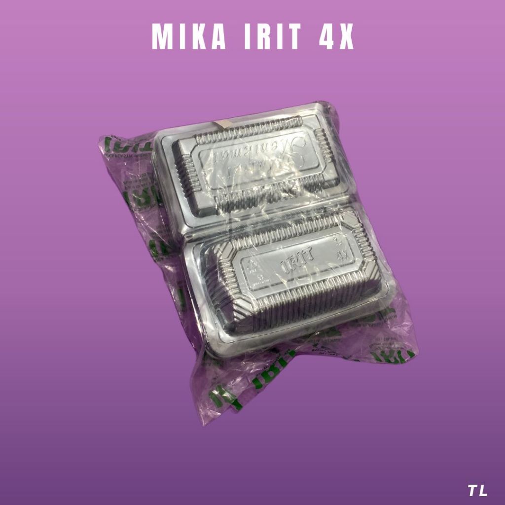 Mika Plastik Premium IRIT Ukuran 3x atau 4X