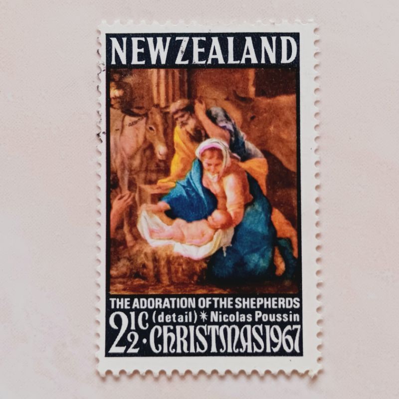 

(AD) Perangko New Zealand 1967 Christmas 1967 2 ½ cent Used