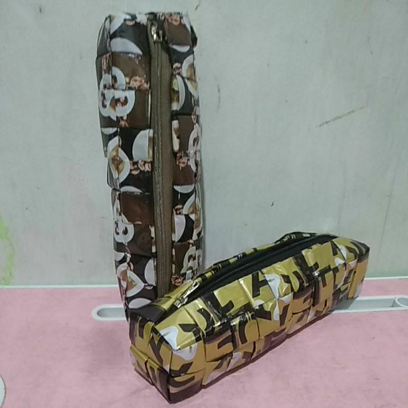 

Tempat pensil dari bungkus kopi / prakarya / ramah lingkungan / handmade
