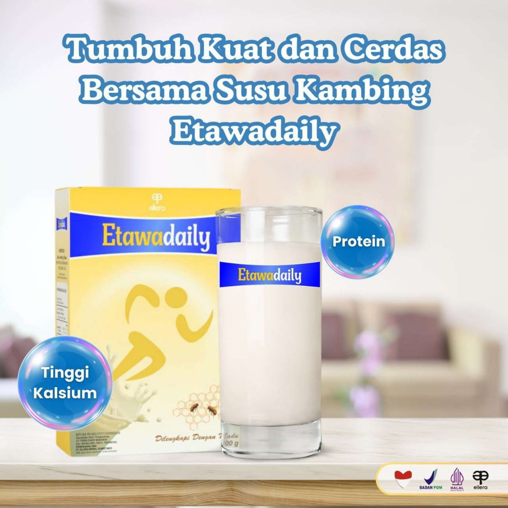 

Susu Etawadaily Halal BPOM 200 gram