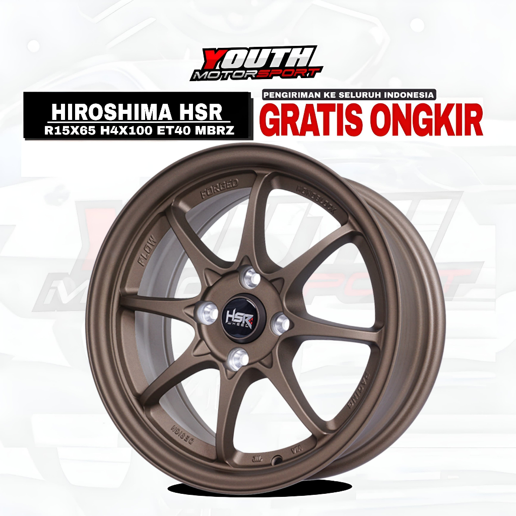 velg r15 model ce28 hsr cocok untuk sigra,agya,calya,ayla,brio dll