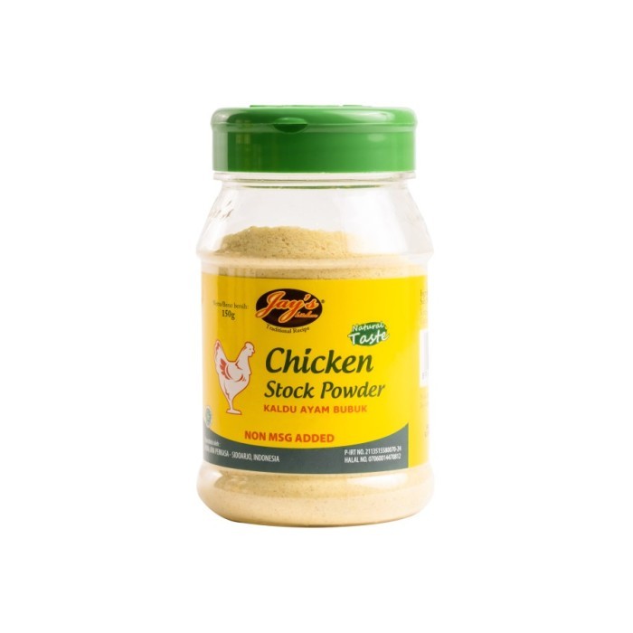 

Jay's Chicken Stock Powder | Kaldu Ayam Bubuk non MSG 150gram