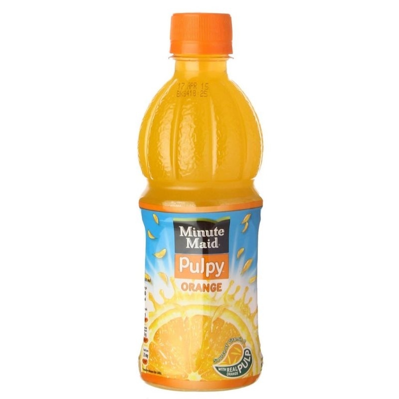 

minute maid pulpy orange 300 ml 1 dus isi 12 btl