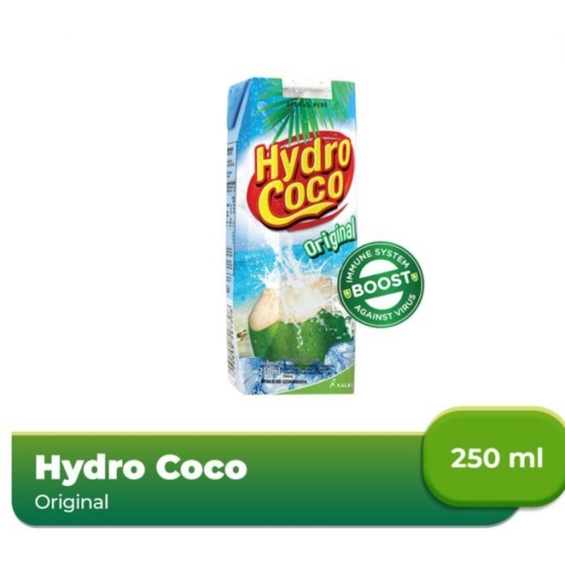 

hydro coco 250 ml 1 dus isi 24 pcs