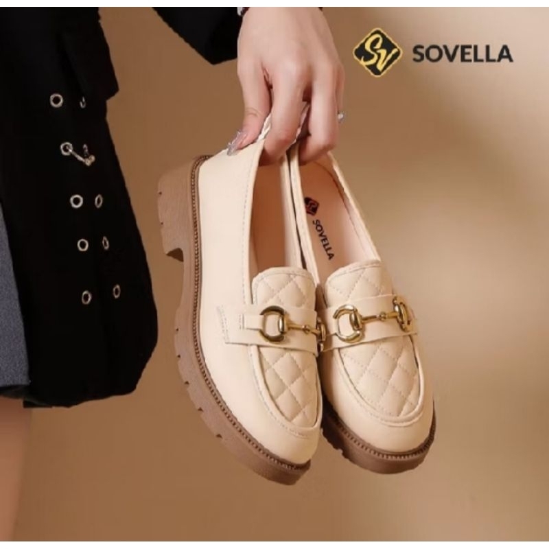 Kiara Shoes SOVELLA/Sepatu murah/Pentopel diskon/SOVELLA/Sepatu korea/Loafers
