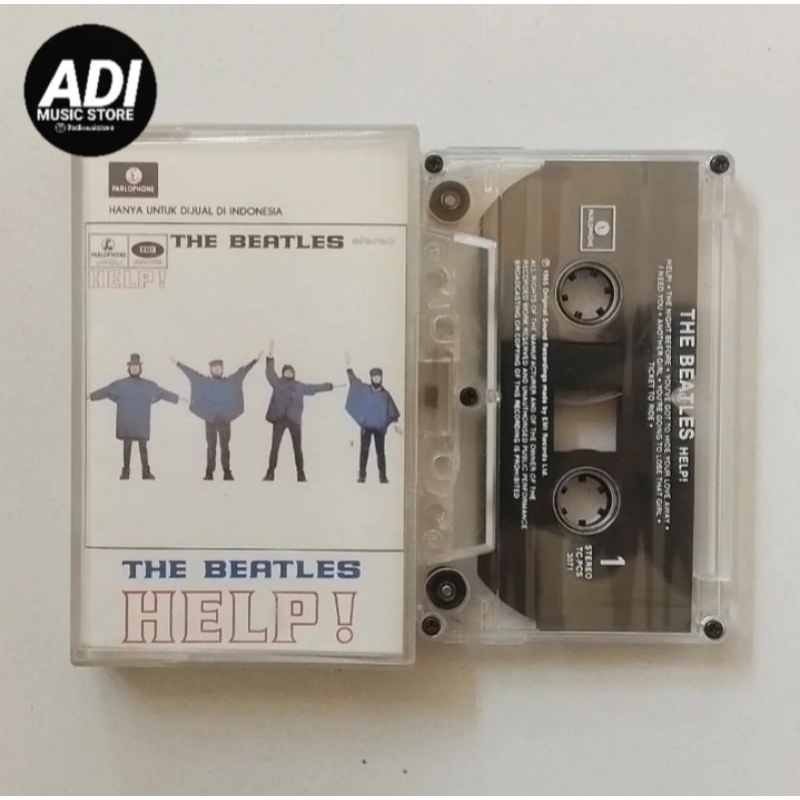 USED The Beatles - Help (Kaset Tape Pita)