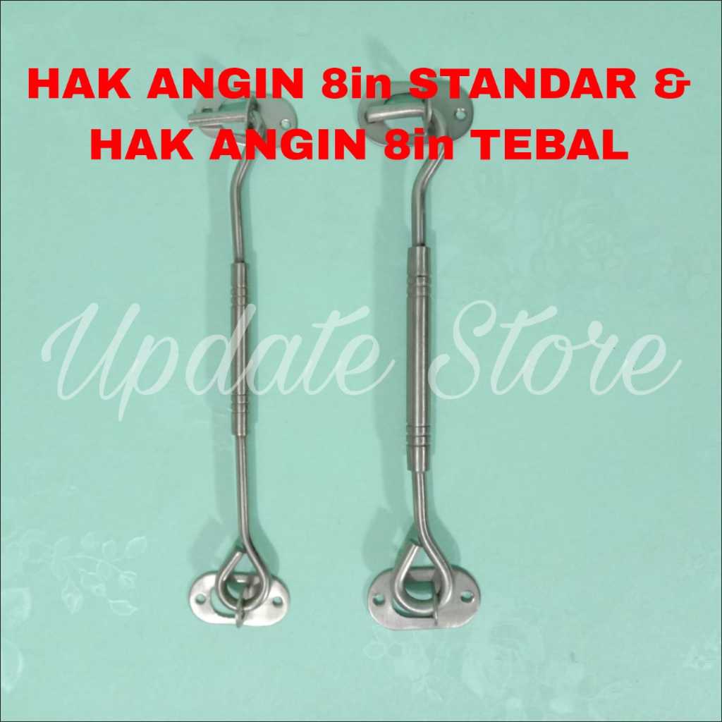 Hak Angin Standar 8in dan Hak Angin Tebal 8in
