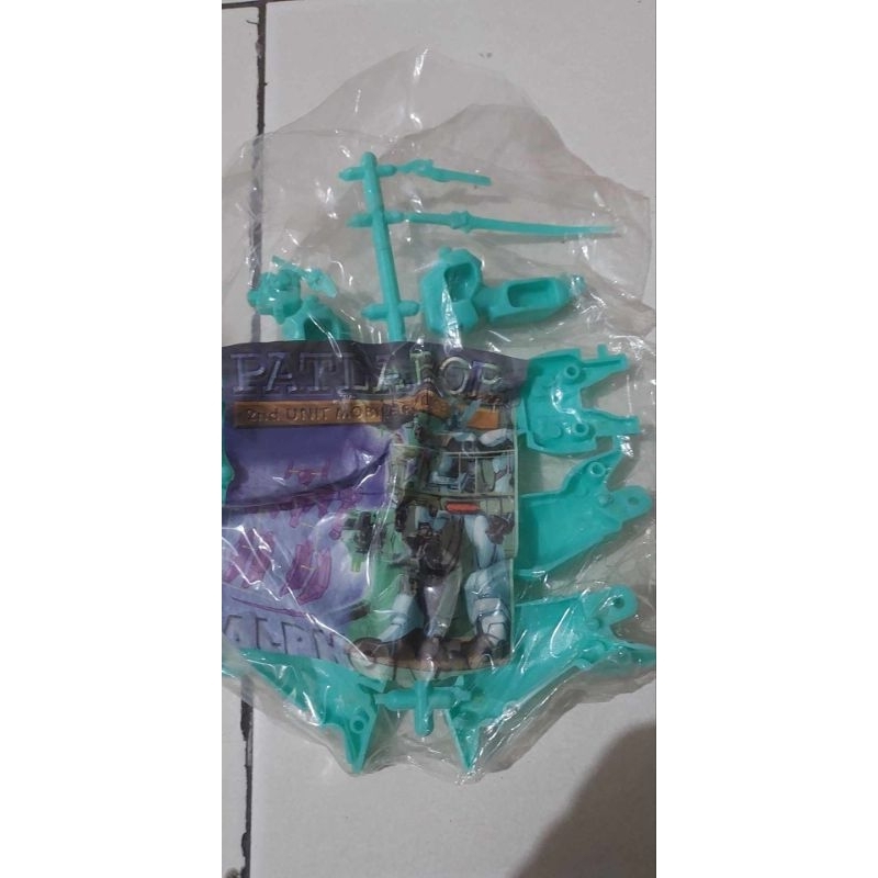 mainan jadul robot rakit pesawat tempur power rangers dan patlabor new old stock kws non original