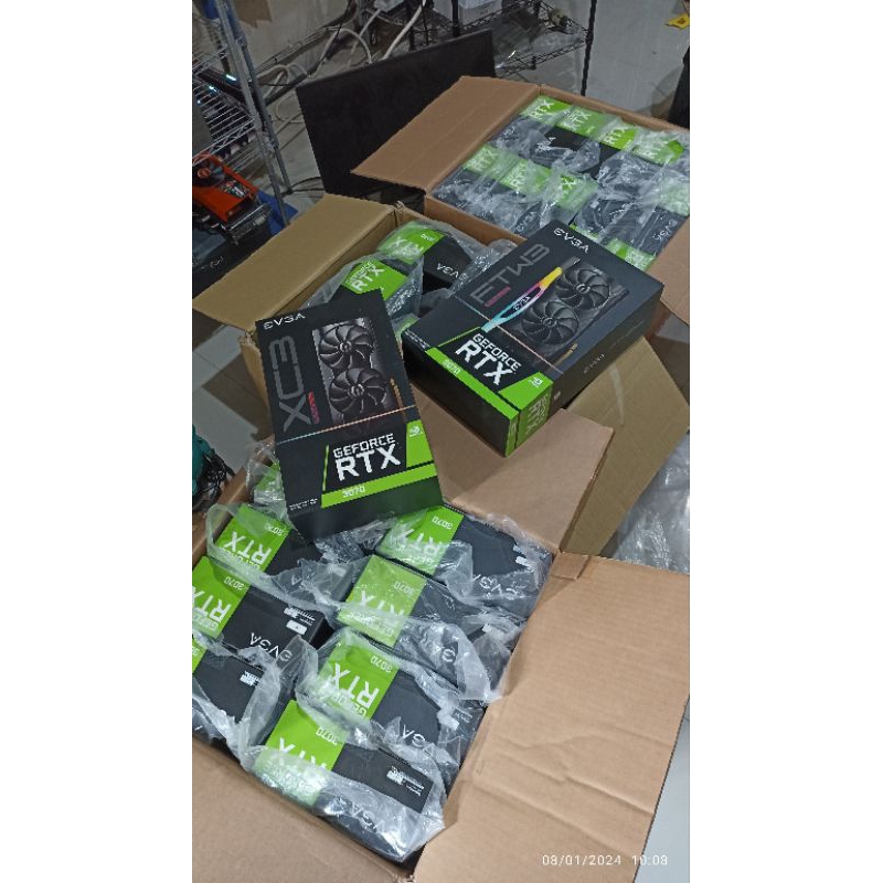 EVGA GeForce RTX 3070 8GB GDDR6 256bit Fullset