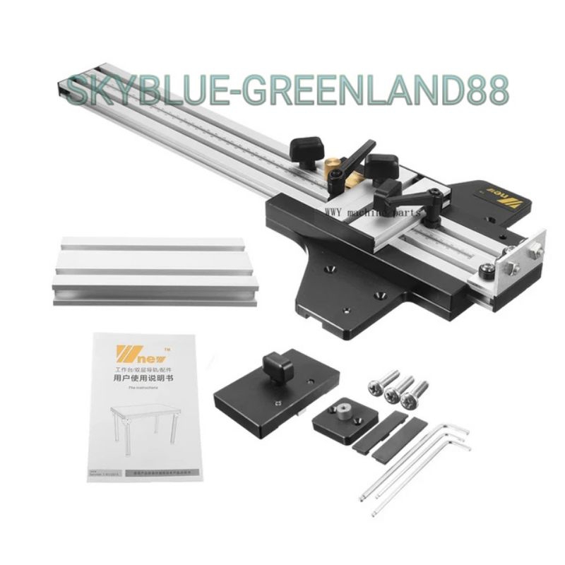 W New Mesin Ukiran Rel Panduan Dapat Disesuaikan  Lingkaran Router Trimmer Listrik  Melingkar Lurus 