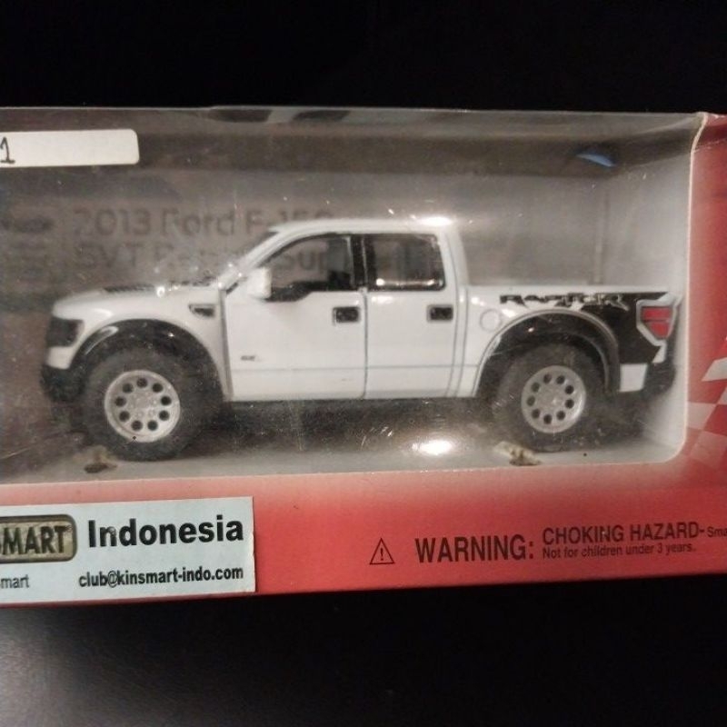 KINSMART 2013 FORD F-150 SVT RAPTOR SUPERCREW