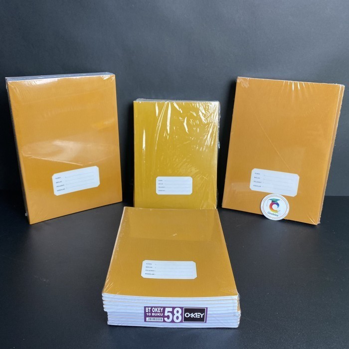 

Buku Tulis Kwarto 58 OKEY Kraft - 1 pcs