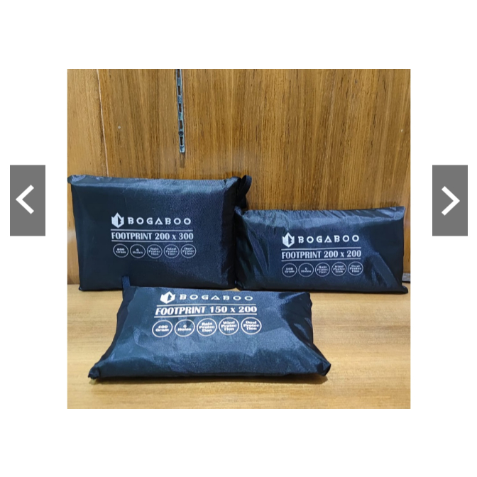 Footprint / Alas Tenda Merk Bogaboo Alas Tenda - Terpal Tenda Bisa Untuk QUECHUA ARPENAZ FAMILY