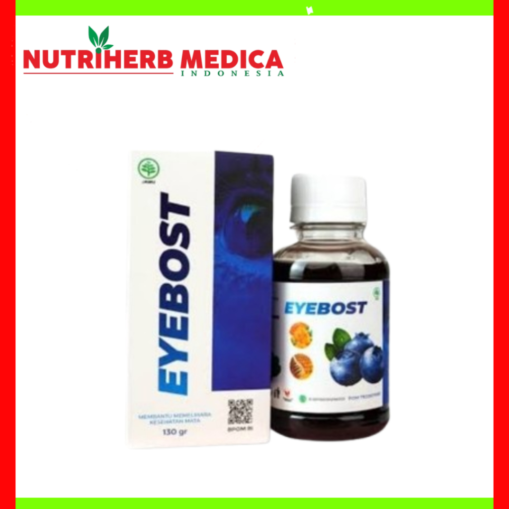Eyeboost Madu Herbal Eyebost Vitamin Mata Botol 130ml Tetes Mata Eye Bost