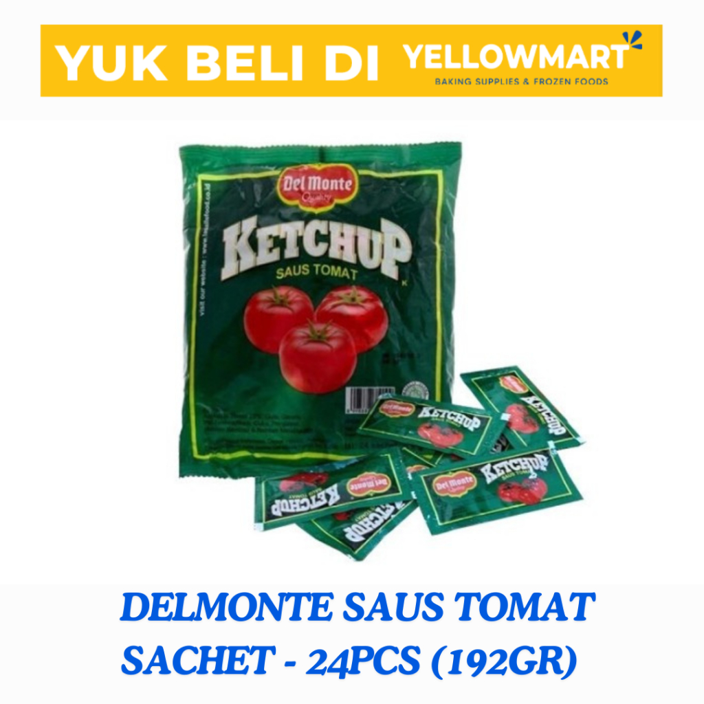 

Del Monte Saus Tomat Saus Sachet 24sachet - 192gr
