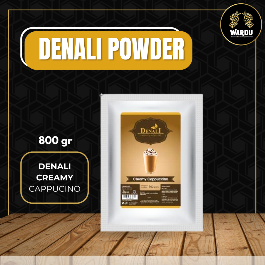 

DENALI Creamy Cappuccino 800 gram/Denali Powder /Mix