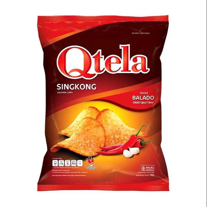 

Qtela Singkong Balado 180gr