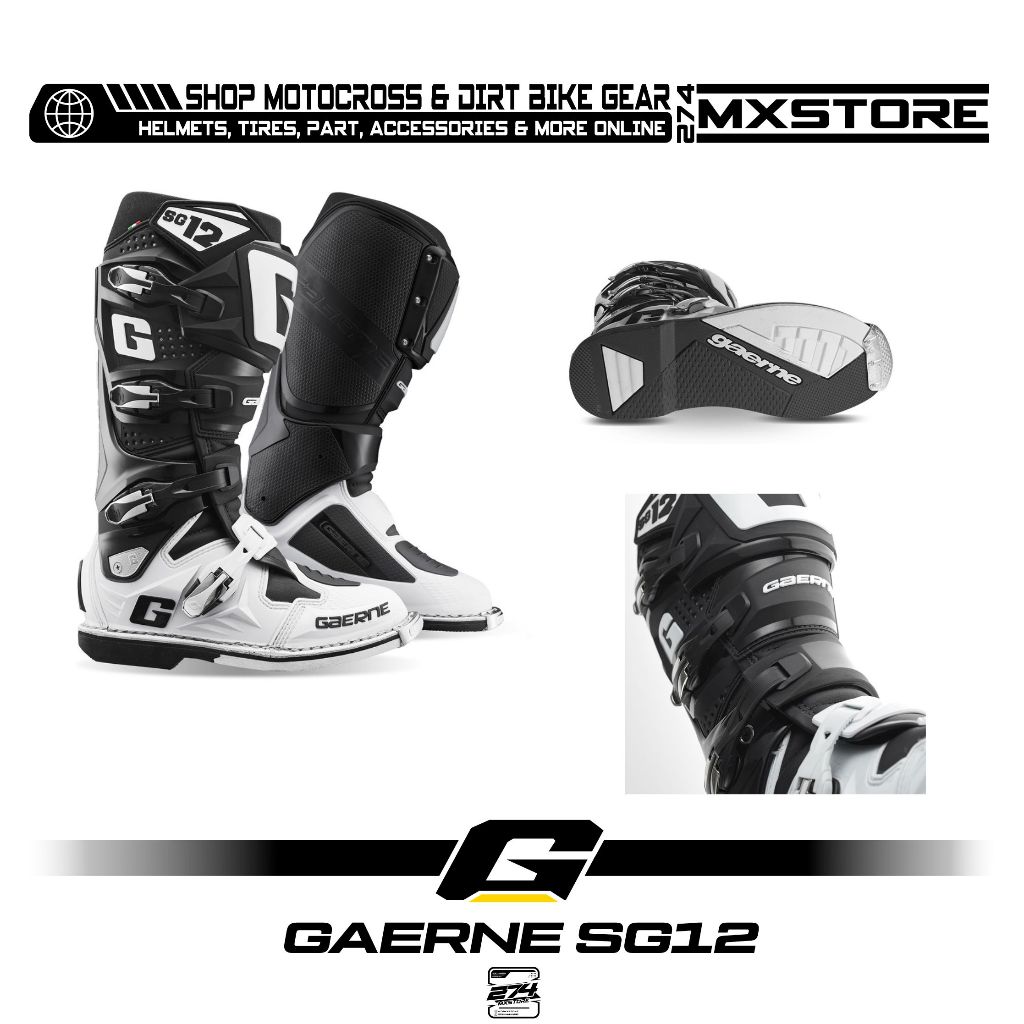 GAERNE SG12 BLACK/WHITE