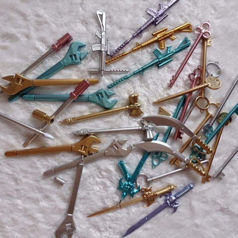 

Pulpen gel 2pcs bisa mix motif pen motif anak cowo