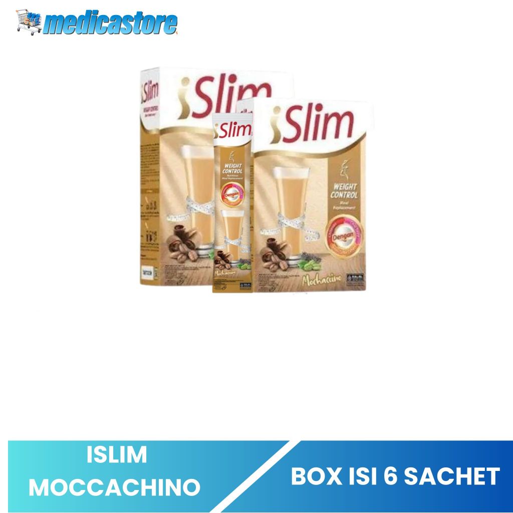 

I-Slim Moccachino Isi 6 Sachet - Susu khusus diet