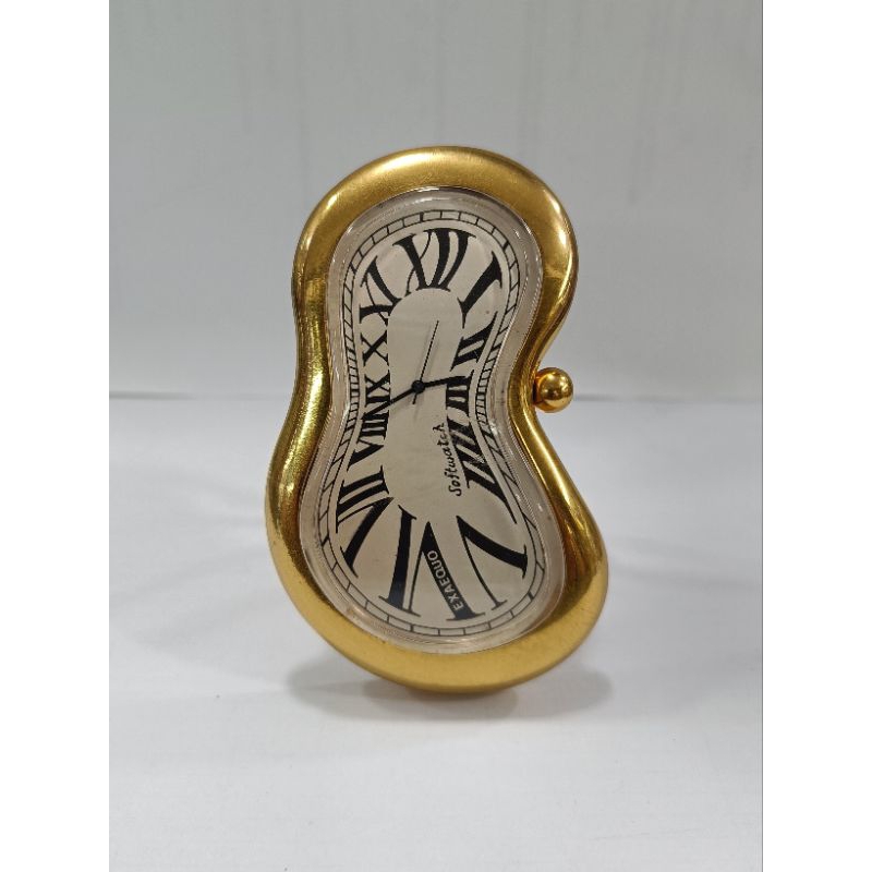 Vintage Exaequo Salvador Dali Softwatch jam meja (Table Clock)bekas bagus sangat bagus mewah