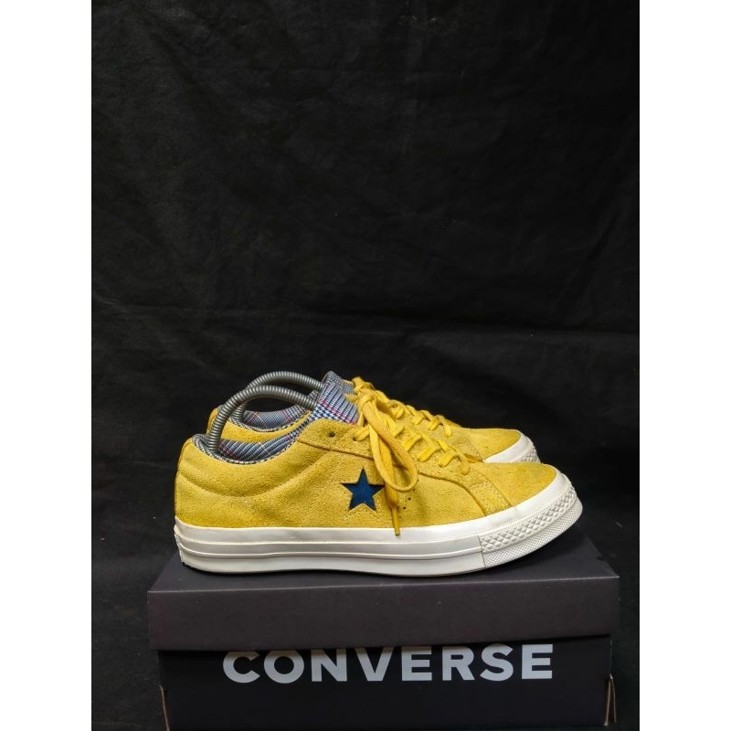 CONVERSE ONE STAR SUEDE OX YELLOW