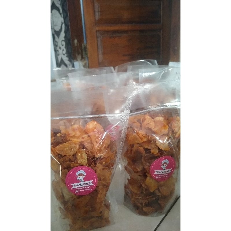

SNACK ATTACK KAJEN - Keripik Singkong Balado Pedas Manis Plokdes 200 gram