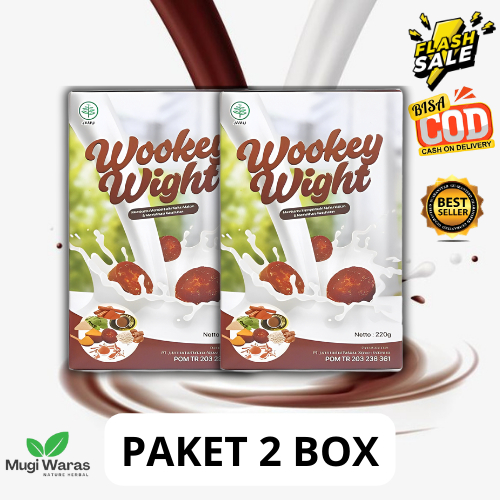 

[PROMO TERBATAS] 2 BOX WOOKEY WEIGHT - SUSU GEMUK BADAN AAMI TINGGI PROTEIN