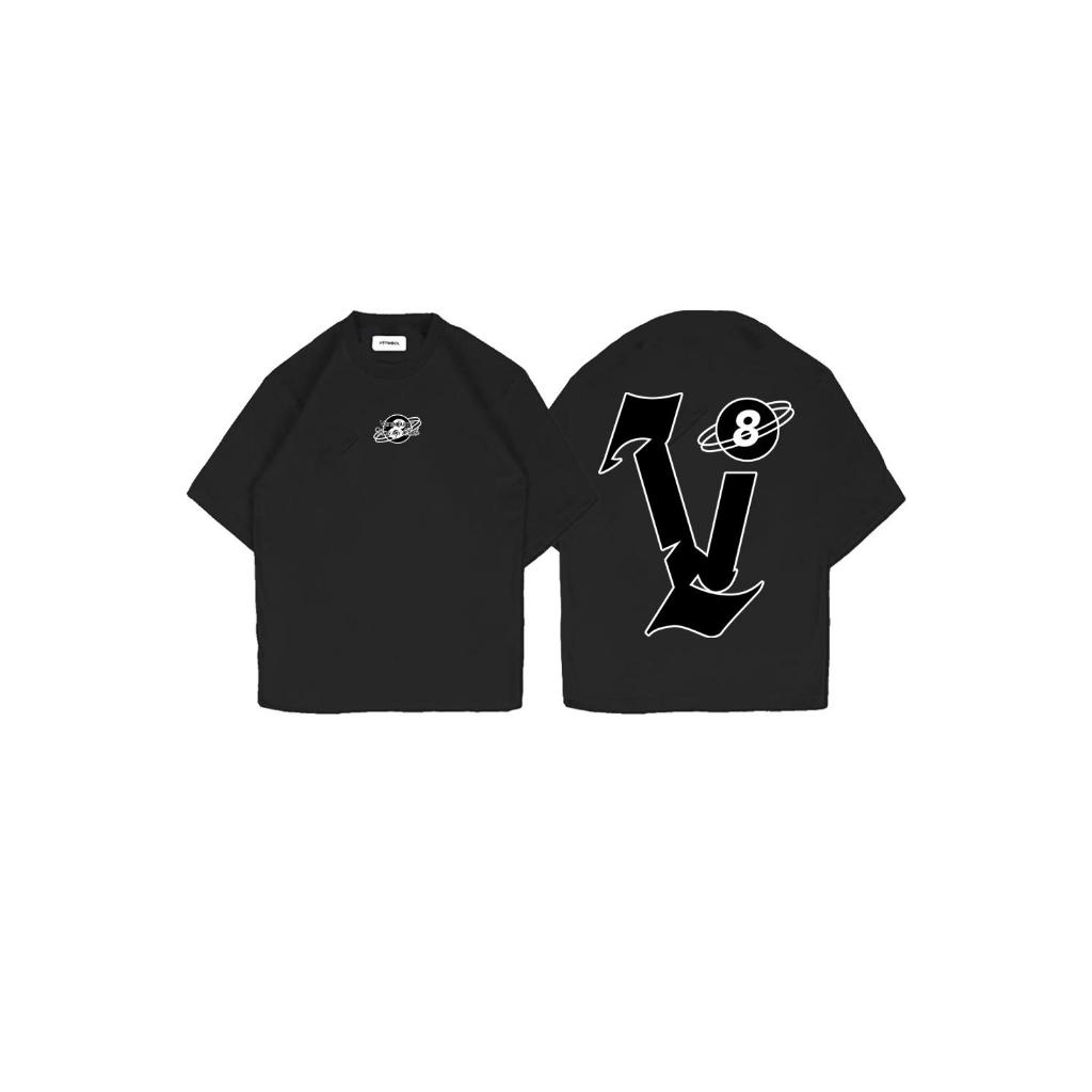 VSYMBOL Vintage-8 Ball Oversized Tee / KAOS OVERSIZE 300 GSM