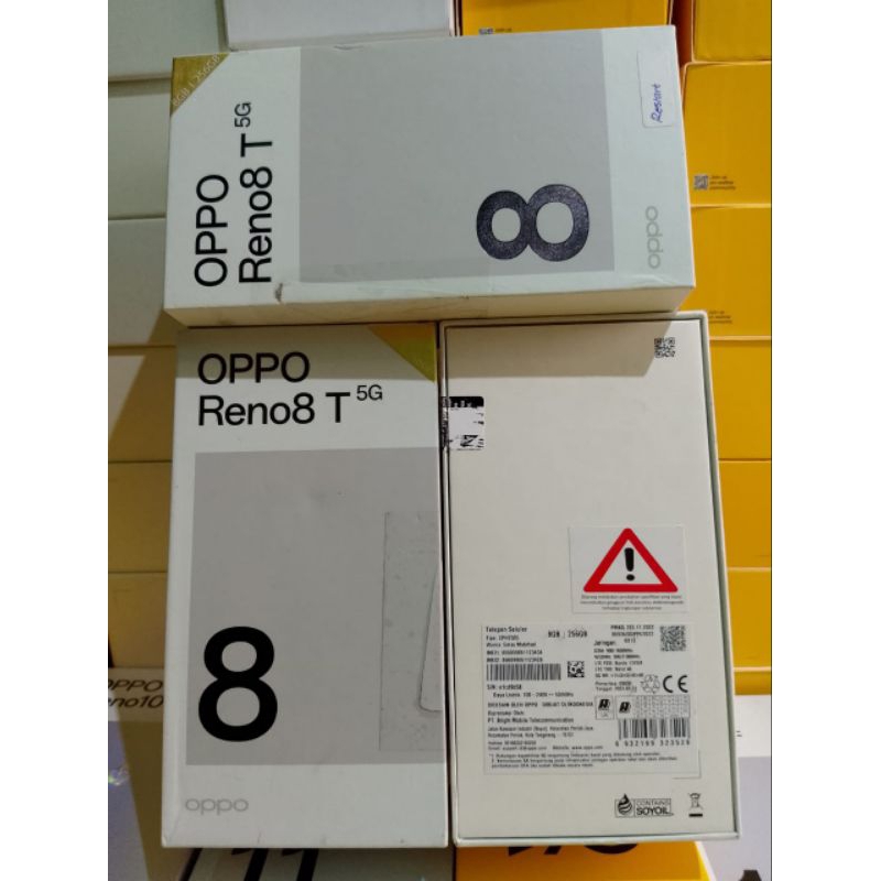 dus box hp oppo reno8T 5g original copotan
