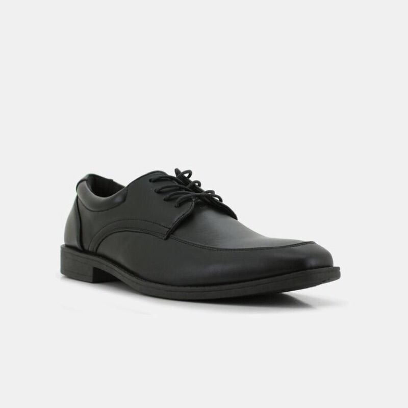 BATA MEN DRESS FORMAL SEPATU PANTOFEL PRIA MODEL TALI PULL HITAM 831-6117