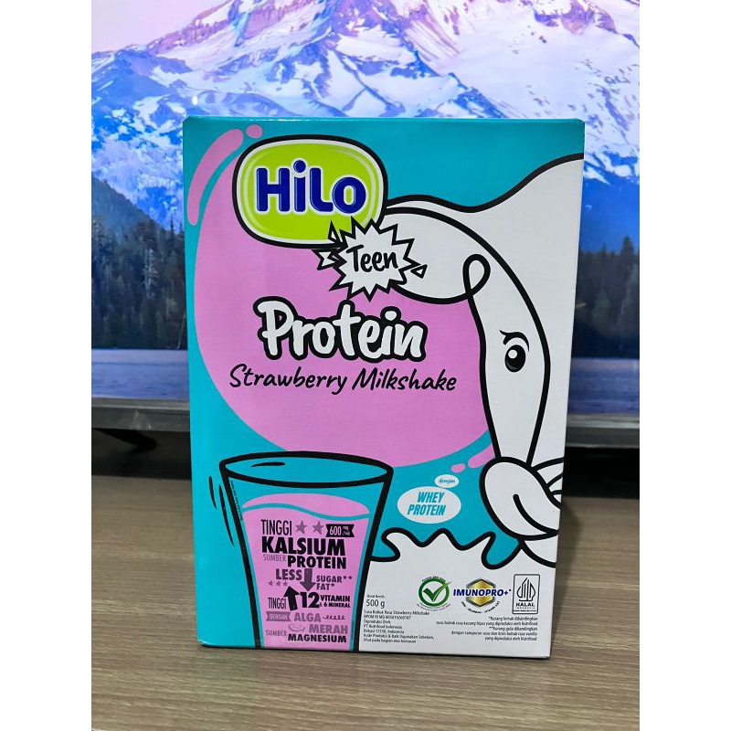 

Hilo teen Protein Strawberry Milkshake