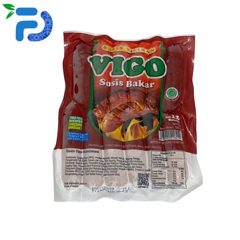 

VIGO SOSBAK MINI 550GR