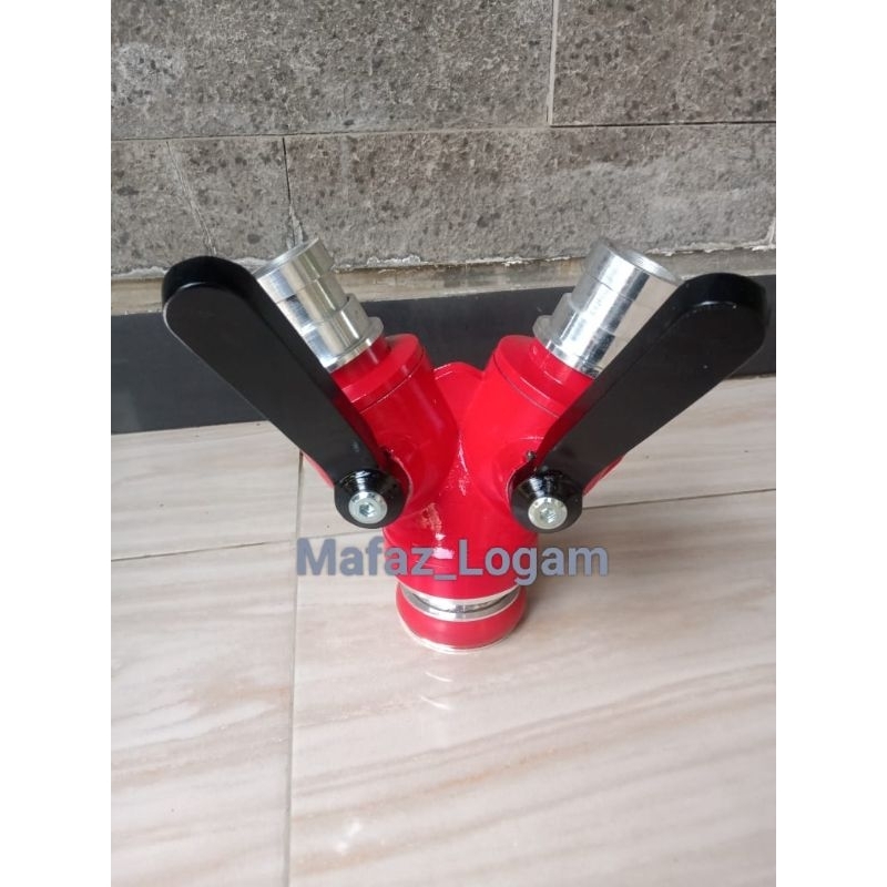 Y Connection Cabang Pemadam 1,5"x1,5"x1,5"