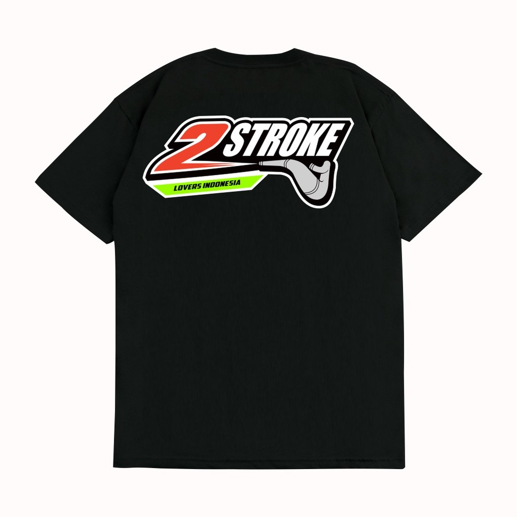 Gin Star Kaos Pria Wanita Distro Cotton Combed 24s Tshirt Dewasa Logo Original Putih Motif Otomotif 