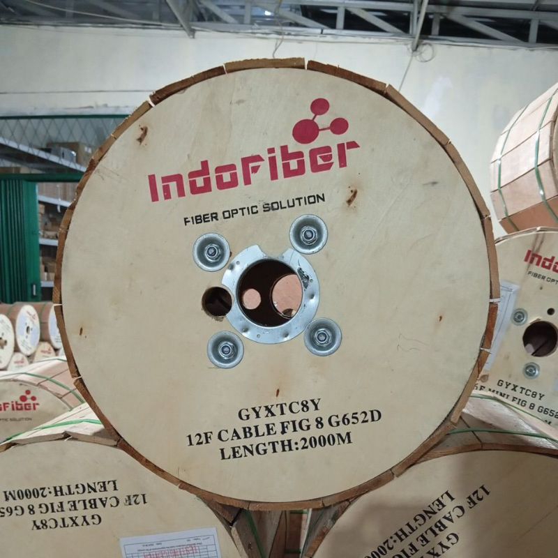 KU MINI 12 CORE FIG8 2000 METER INDOFIBER