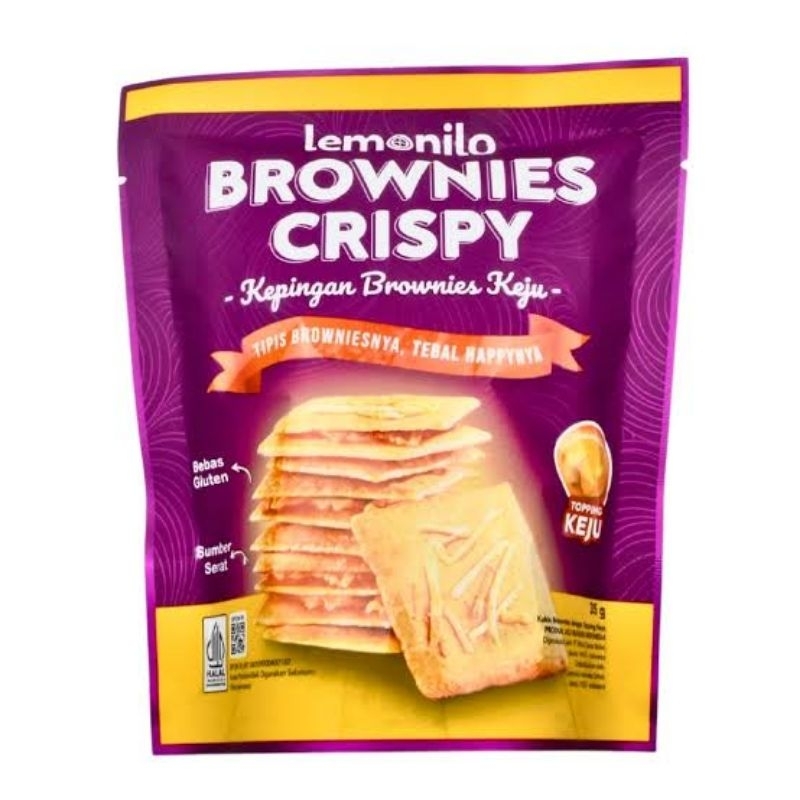 

Lemonilo BROWNIES CRISPY toping keju 35g