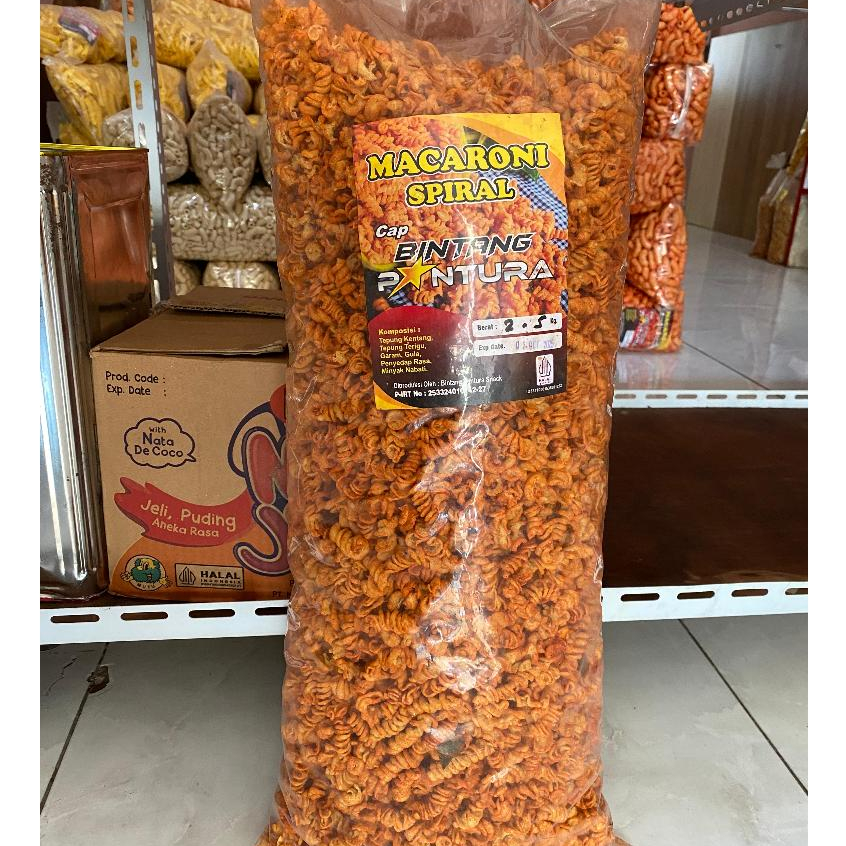 

MAKARONI SPIRAL PEDAS 1KG