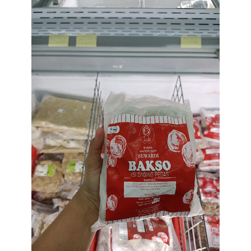 

BAKSO ISI DAGING CINCANG PEDAS [500 GRAM]