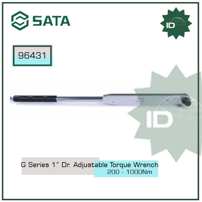Torsi Sata 1" Dr. Adjustable 96431 Torque Wrench 200-1000Nm