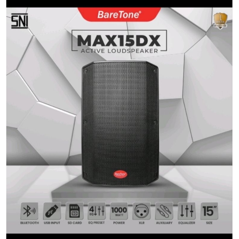 Speaker Aktif Baretone MAX15DX 1000Watt 15inch