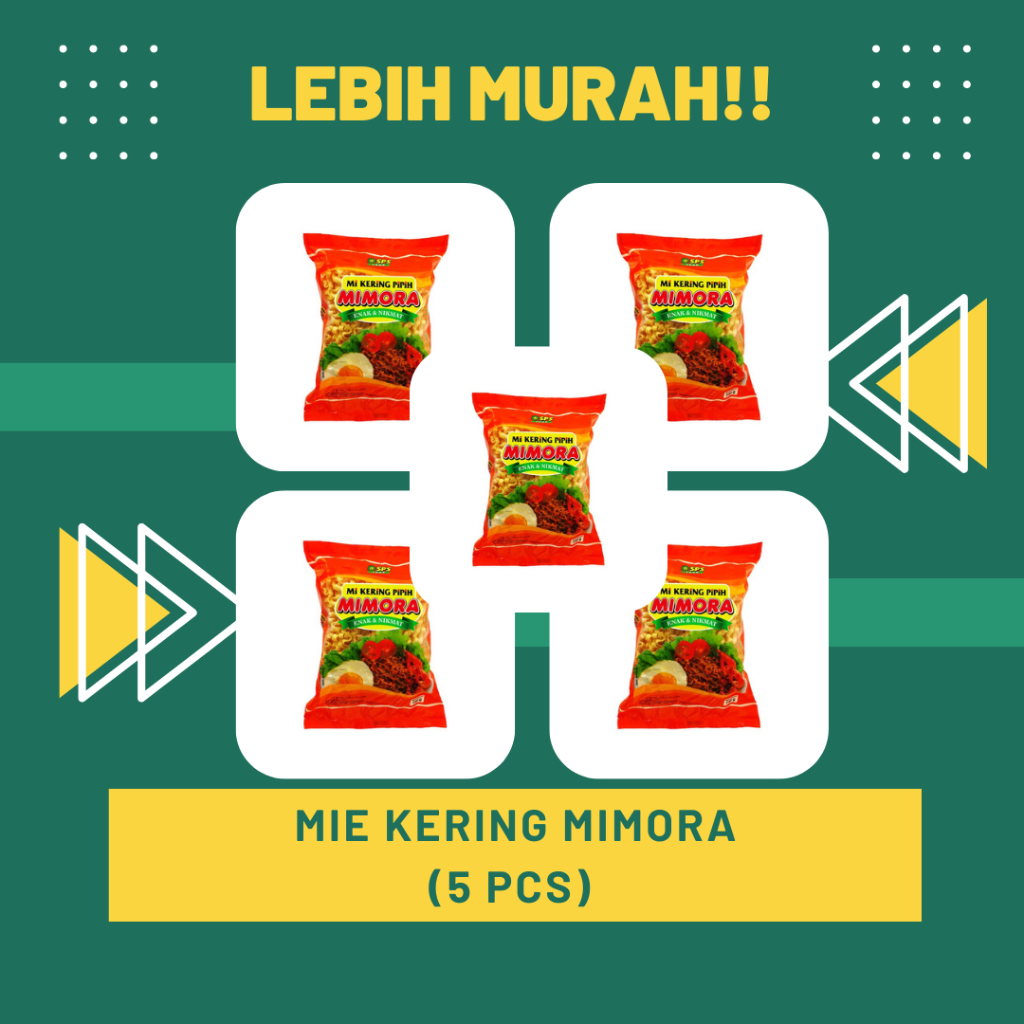 

Mie Kering Pipih Mimora (package 5 pcs)